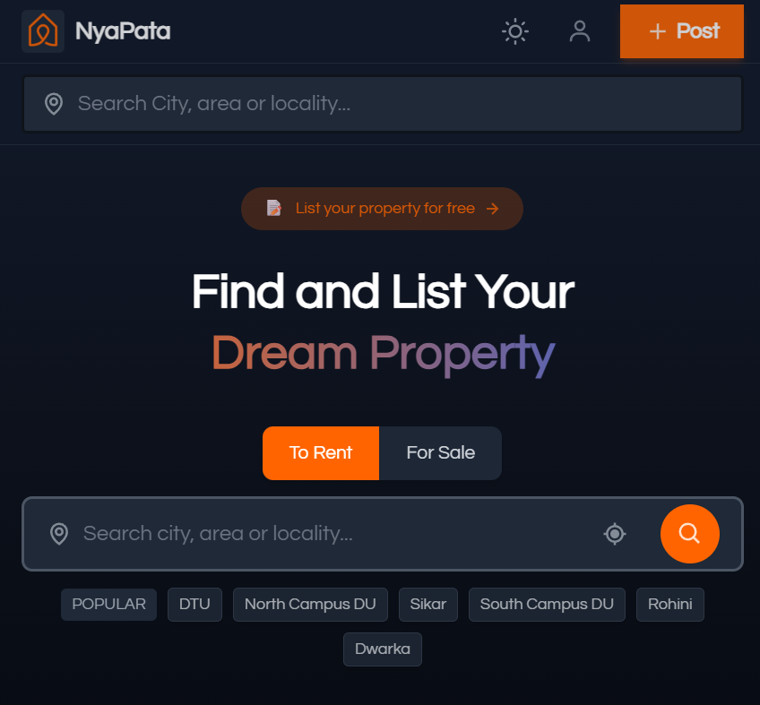 Nyapata Homepage